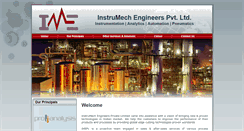 Desktop Screenshot of instrumech.co.in